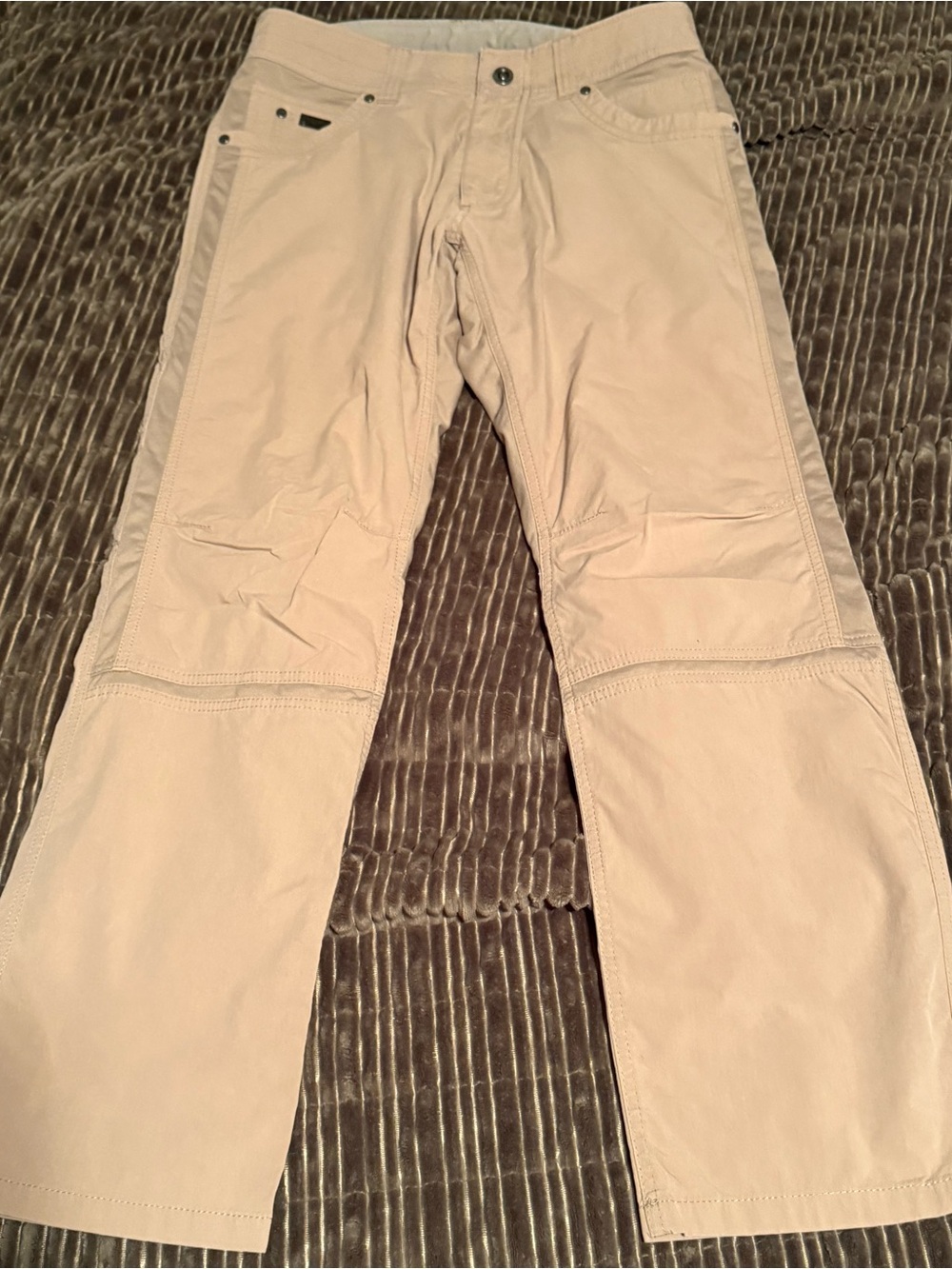 KÜHL Radikl Pants Men’s 30x30 Tan Exoskeleton Stretch Hiking Outdoor Trail BEIGE